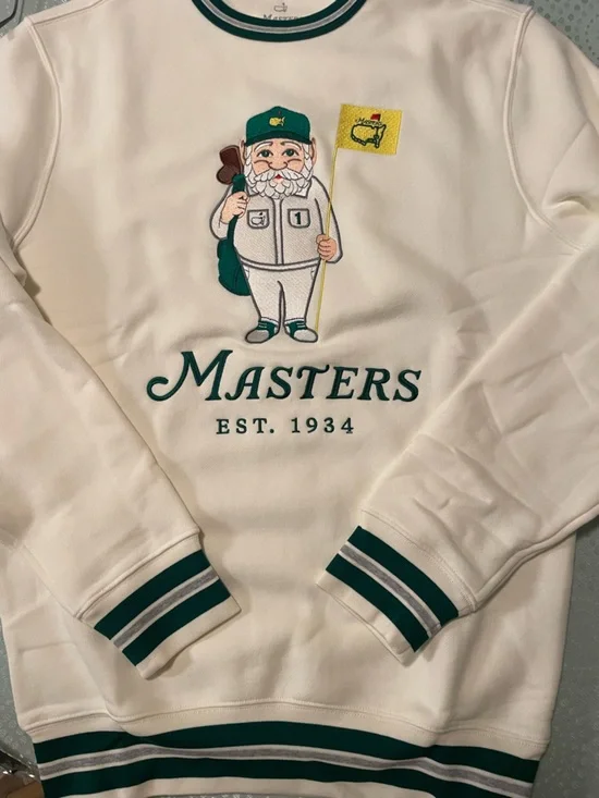 Masters Gnome Cream Sweatshirt with Green Logo - Picture 4 of 4